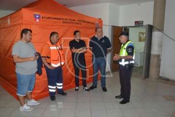 Espectáculo pirotécnico de Melenara (Foto Francisco Javier Santana y TA)